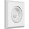 Ekena Millwork Standard Sedgwick Bullseye Rosette with Beveled Edge, 4"W x 4"H x 1/2"P ROSP040X040X050SDG03 - alternate 1